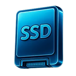 Icône SSD bleu AxonRecup – récupération de données sur SSD SATA et NVMe.