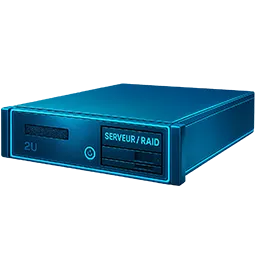 Icône serveur RAID 2U AxonRecup – récupération de données serveurs, RAID, NAS pros.
