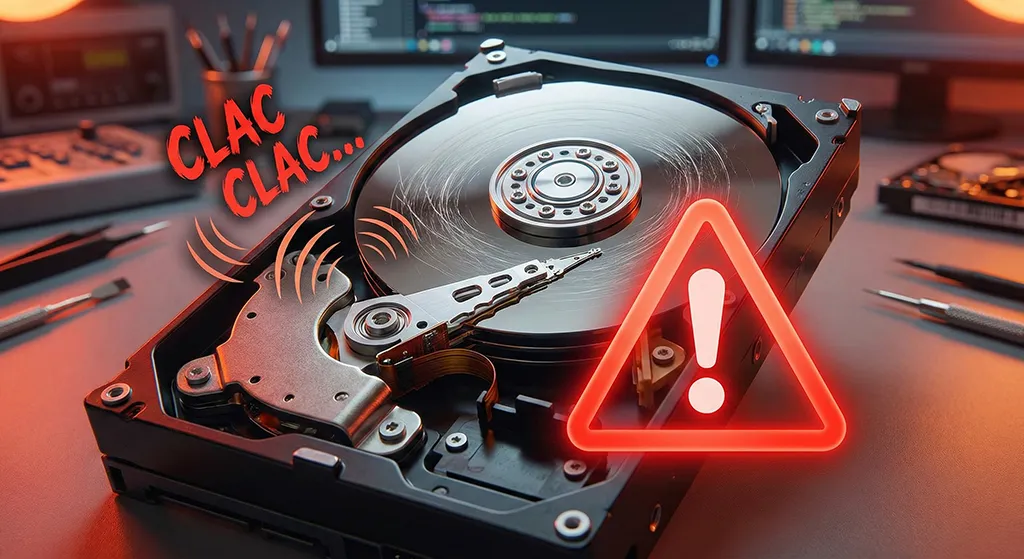 Disque dur qui claque : que faire (et surtout ne pas faire)
